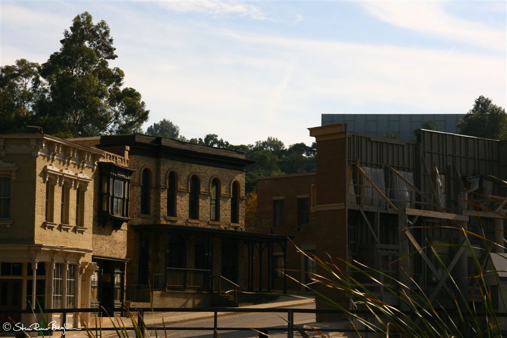Western city set, Universal Studios
