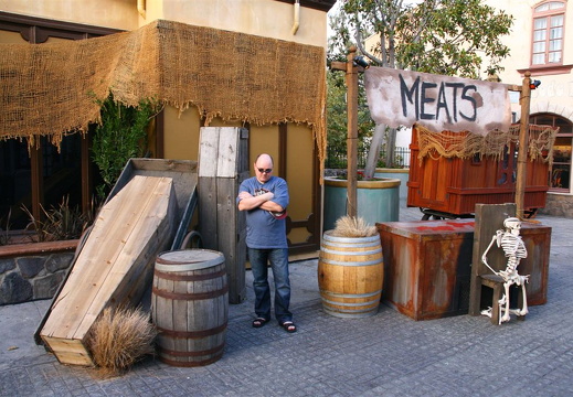 Idar at the meat stand