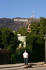 Idar below the Hollywood sign
