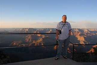Idar by Grand Canyon at sunset