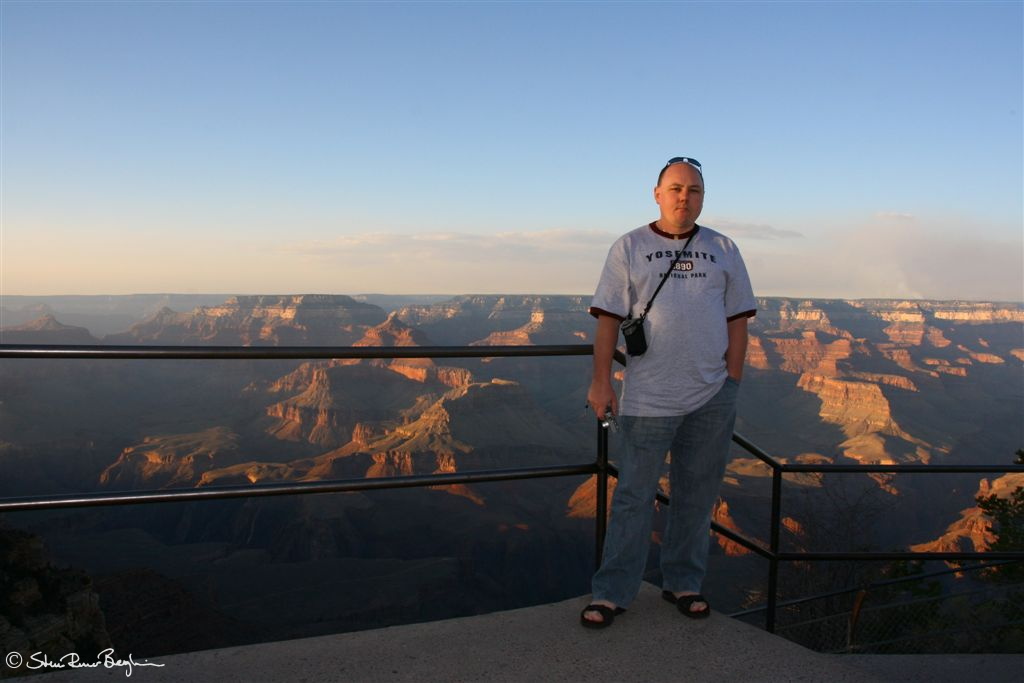Idar by Grand Canyon at sunset