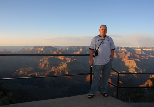 Idar by Grand Canyon at sunset