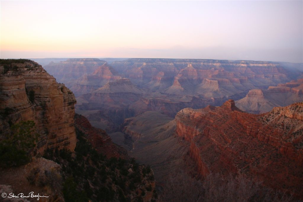 Grand Canyon just after sunset