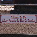 Children do not Allow Parents to Play on Tracks