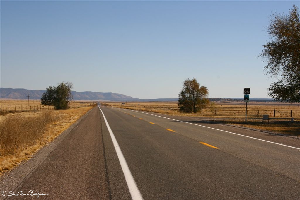 Classic Route 66 landscape