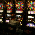 Slot machines at Four Queens Hotel & Casino