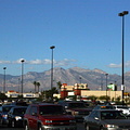 Mountains surrounding Las Vegas