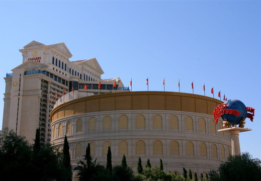 Caesar's Palace and Forum Romanum