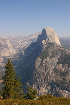 Half Dome seen from Glacier Point