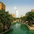 Madinat Jumeirah with Burj al Arab in the background