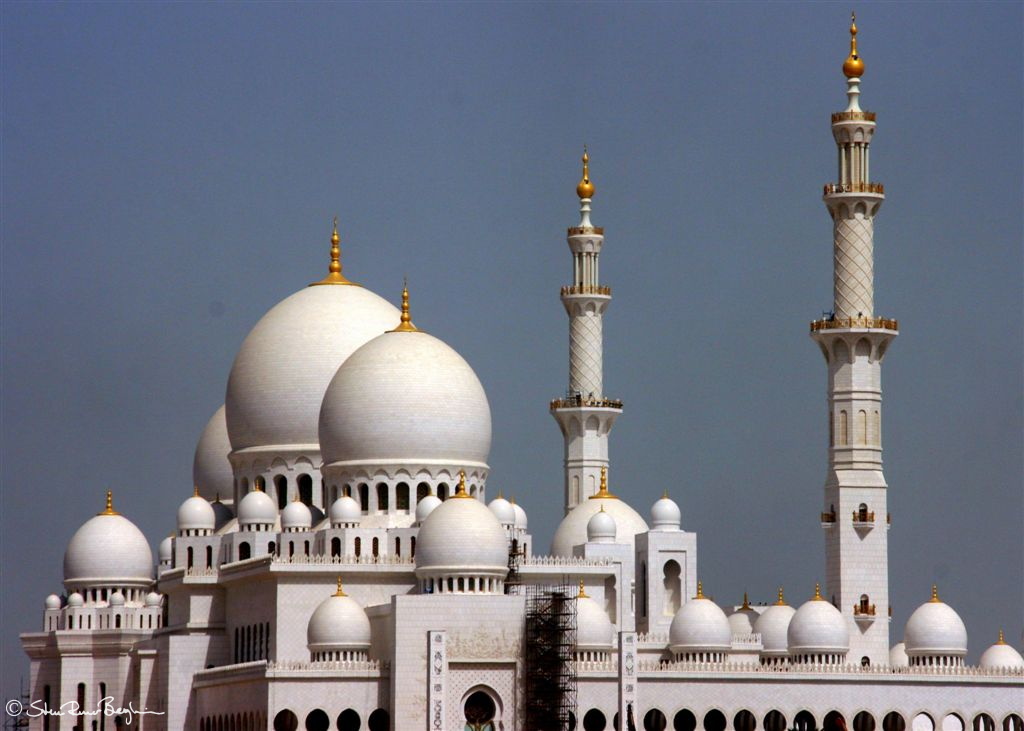 The Grand Mosque in Abu Dhabi