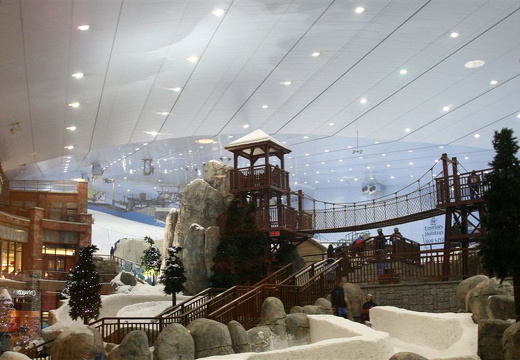 Ski Dubai, inside Mall of the Emirates