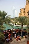 Dining on the Madinat Jumeirah water front