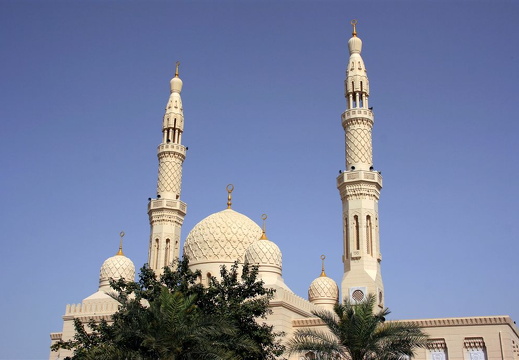 Jumeirah Mosque minarets