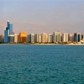 Abu Dhabi skyline panorama