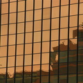 Reflections in glass building