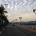Looking towards Marina Mall from near Abu Dhabi heritage village