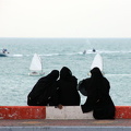 Emirati women sneak-peeking at local sportsmen