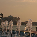 Detail of fountain in front of Emirates Palace