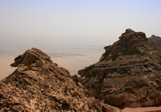 View from the top of Jebel Hafeet