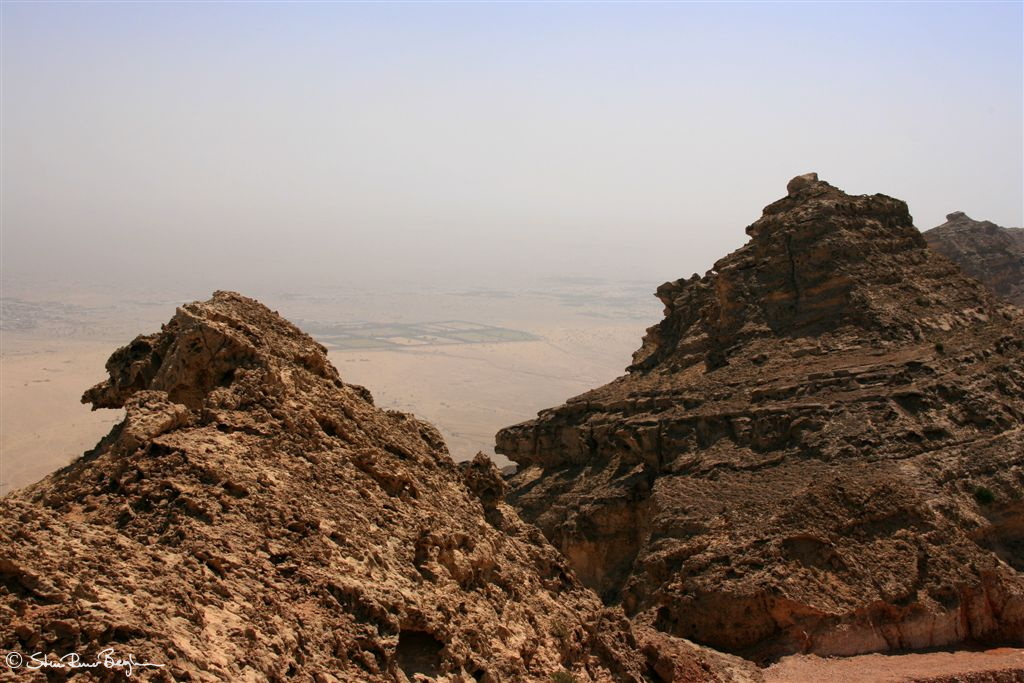 View from the top of Jebel Hafeet