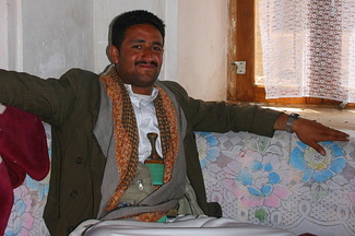 At home with a Yemeni