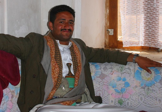 At home with a Yemeni