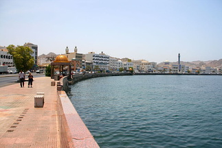 Mutrah Corniche in the day time, Muscat