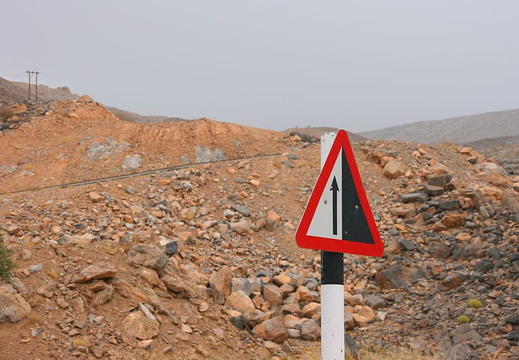 Steep incline ahead