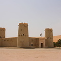 Modern faux fortress, Liwa, Abu Dhabi