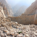 Chad Jerry hiking in Wadi Galilah, Ras al Khaimah