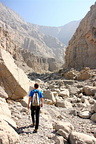 Chad Jerry hiking in Wadi Galilah