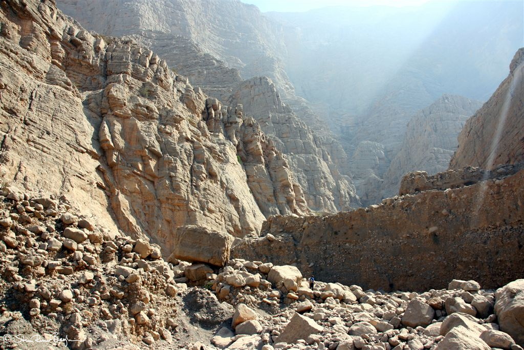 Chad Jerry hiking in Wadi Galilah