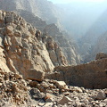Chad Jerry hiking in Wadi Galilah