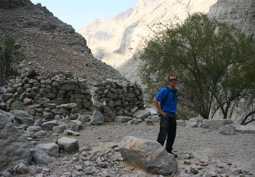 Ruins of cattle houses, Wadi Galilah