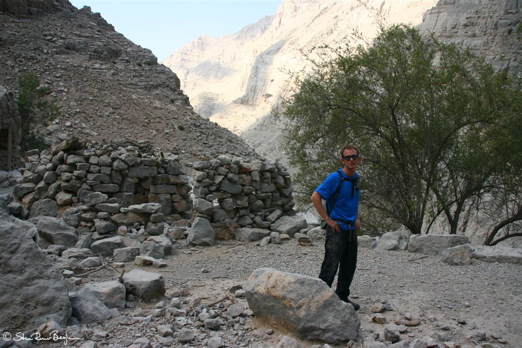 Ruins of cattle houses, Wadi Galilah