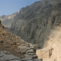Looking back down Wadi Galilah