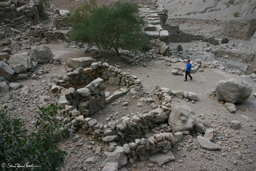Chad Jerry among the ruins