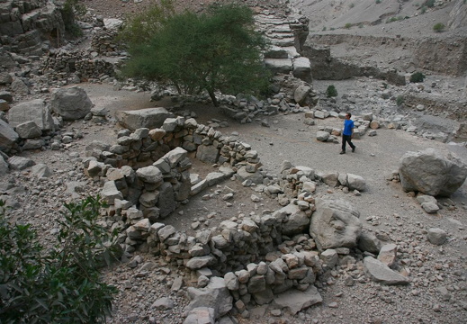 Chad Jerry among the ruins