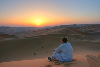 Watching the sunrise (HDR photo)