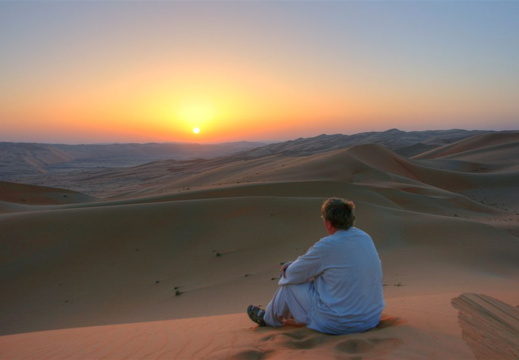 Watching the sunrise (HDR photo)