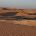 Desert car park