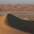Road and dunes