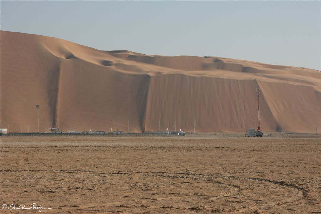 Tal Moreeb dune racing field
