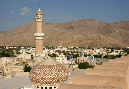 View over Nizwa from the fort