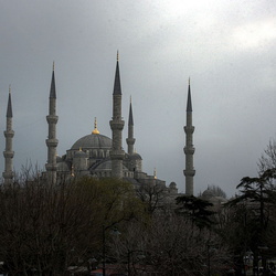 One day in Istanbul (Turkey) March 2010