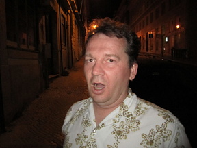Rasto singing socialist songs in Russian