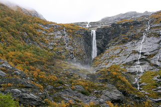 Waterfall in Lodalen