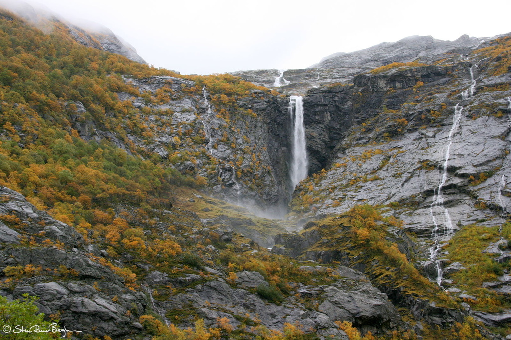 Waterfall in Lodalen
