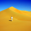 Myself on a sand dune in Liwa one hot winter's day